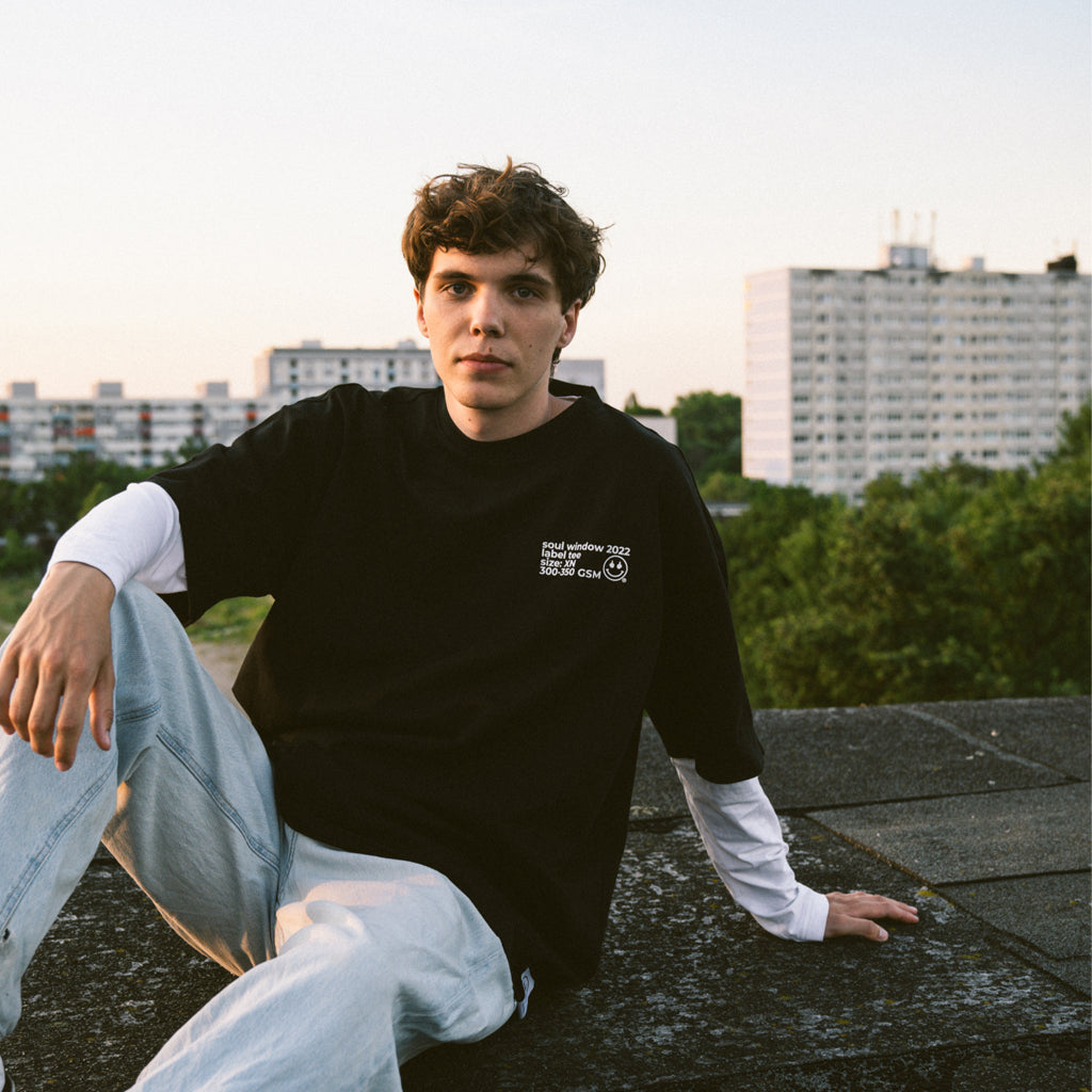 SW BASIC HEAVY TEE BLACK